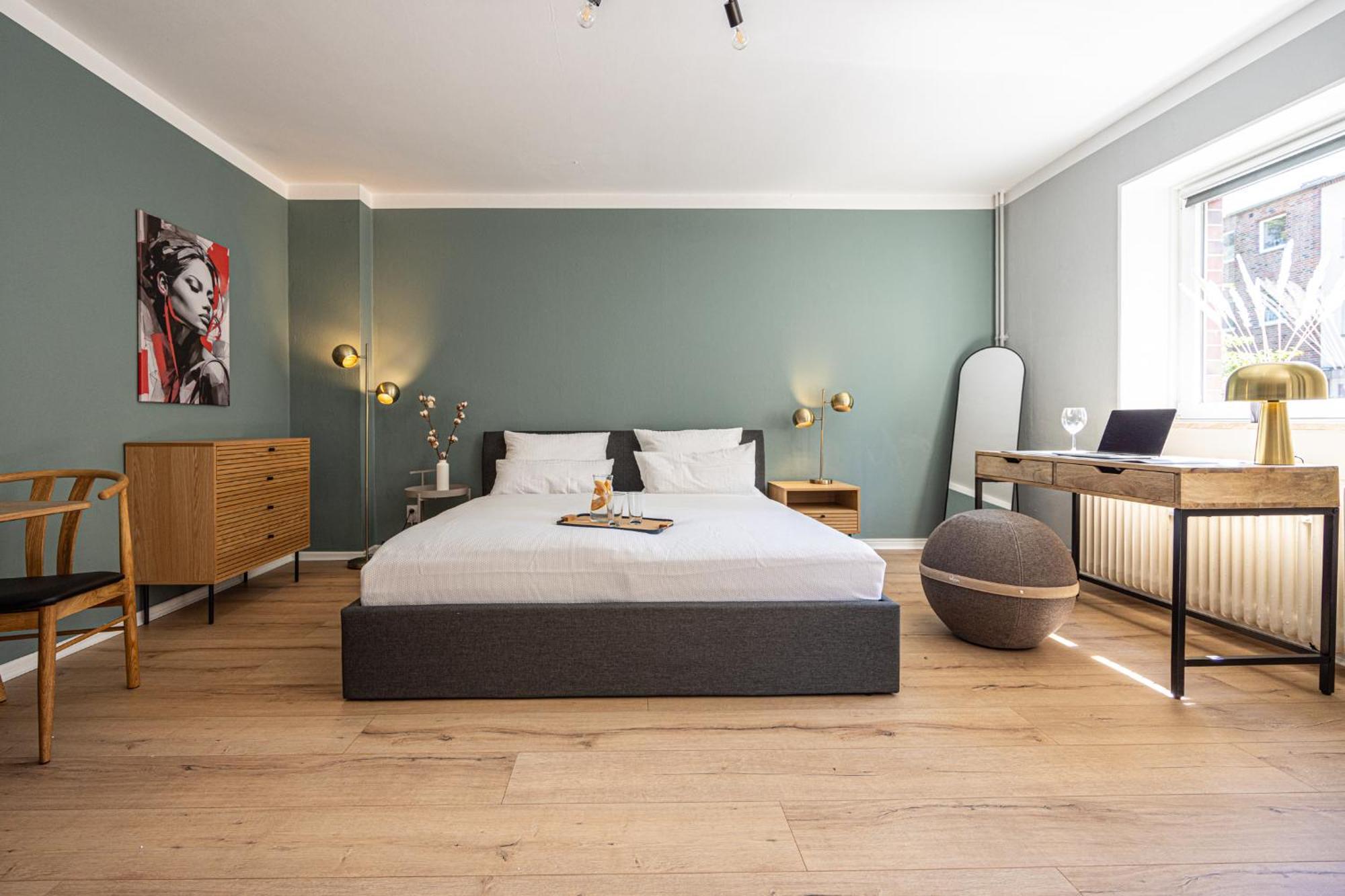 Have-A-Nice-Stay - Nahe Bahnhof Ahrensburg - 20 Minuten Nach Hamburg - Trotzdem Ruhig Gelegen - 6 Minuten Zu Fuss Ins Zentrum Ahrensburg - Modern Eingerichtet Bagian luar foto